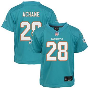 Infant Nike De�۪Von Achane Aqua Miami Dolphins Team Player Game Jersey