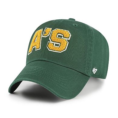 Women's '47 Dark Green Athletics Zoey Clean Up Adjustable Hat
