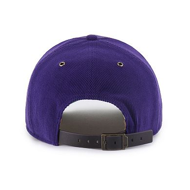 Unisex '47 Purple Kansas State Wildcats Collections Golden Age Corduroy Hitch Adjustable Hat