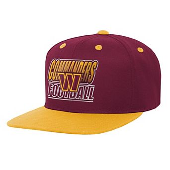 Youth Outerstuff Burgundy Washington Commanders Team Gradient Deadstock Snapback Hat