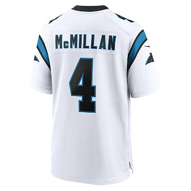 Men's Nike Tetairoa McMillan White Carolina Panthers Game Jersey