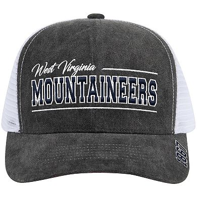 Unisex Colosseum Gray West Virginia Mountaineers Billy 2400 Adjustable Trucker Hat