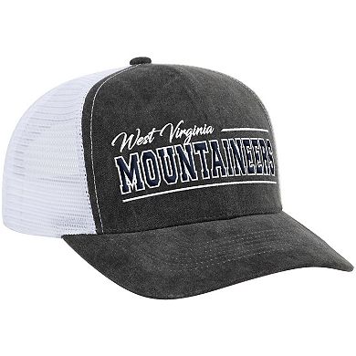 Unisex Colosseum Gray West Virginia Mountaineers Billy 2400 Adjustable Trucker Hat