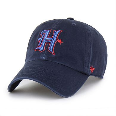 Men's '47 Navy Houston Texans H-Town Cleanup Adjustable Hat
