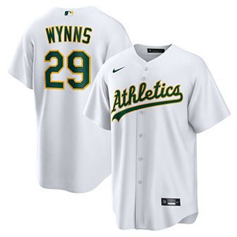 Men's Nike Austin Wynns White Athletics Home Replica Jersey