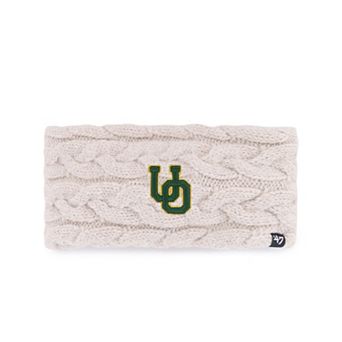Women's '47 Natural Oregon Ducks Core & Inline Latte Knit Headband