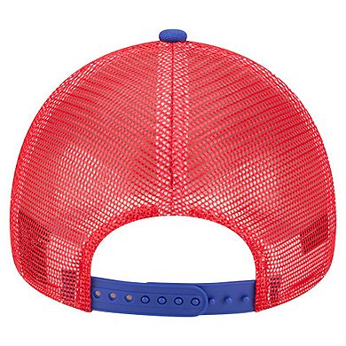 Women's New Era White/Royal Buffalo Bills Friendship Bracelet 9FORTY Adjustable Hat