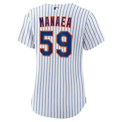Women's Nike Sean Manaea White New York Mets Home Replica Jersey