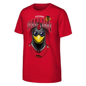Youth Outerstuff Red Chicago Blackhawks Mascot Highlight T-Shirt