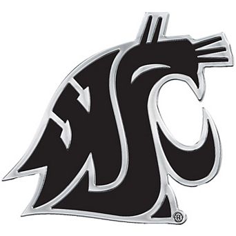 WinCraft Washington State Cougars Chrome Auto Emblem