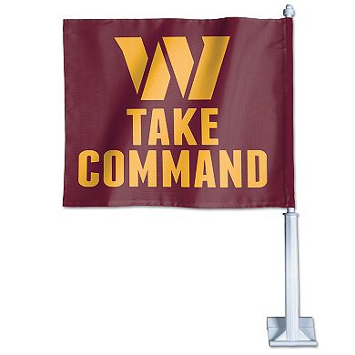 WinCraft Washington Commanders Double-Sided Car Flag