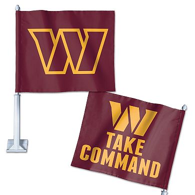 WinCraft Washington Commanders Double-Sided Car Flag