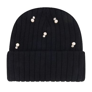 Women's '47 Black Dallas Cowboys Claudette Cuffed Knit Hat