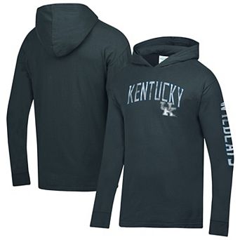 Men's ComfortWash Charcoal Kentucky Wildcats Two Hit Hoodie