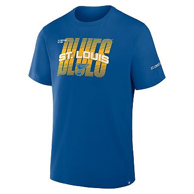 Men's Fanatics Blue St. Louis Blues Team Vision Legacy T-Shirt