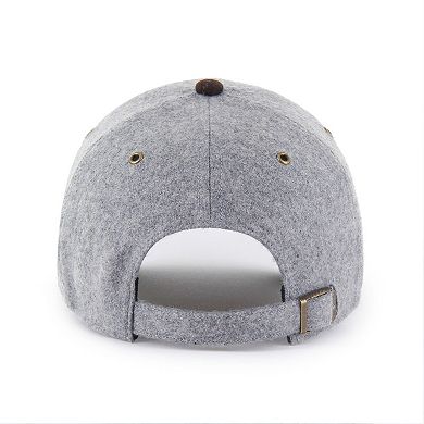 Men's '47 Gray/Brown San Diego Padres Golden Age Wool Clean Up Adjustable Hat