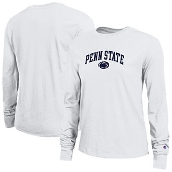 Women's Champion White Penn State Nittany Lions Arch Over Logo Long Sleeve T-Shirt