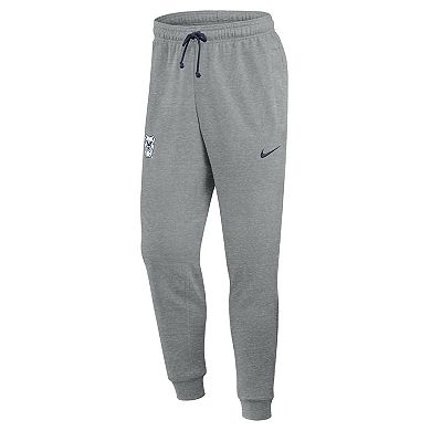 Men's Nike Heather Gray Butler Bulldogs Basketball Practice Dri-FIT Taper Sweatpants