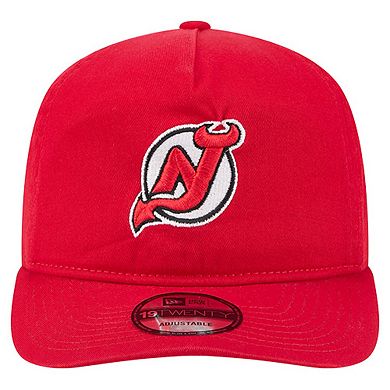 Men's New Era Red New Jersey Devils 19TWENTY Adjustable Hat