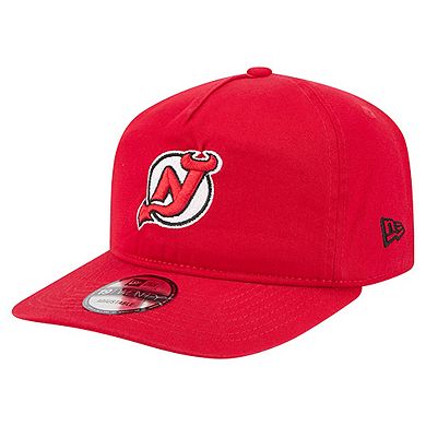 Men's New Era Red New Jersey Devils 19TWENTY Adjustable Hat