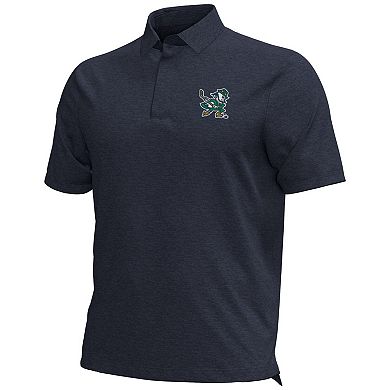 Men's Under Armour Navy Notre Dame Fighting Irish Hockey Leprechaun Drive Aura Polo