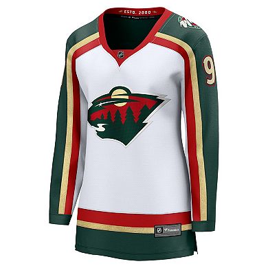 Women's Fanatics Kirill Kaprizov White Minnesota Wild 25th Anniversary Breakaway Player Jersey