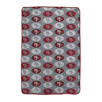 Pegasus San Francisco 49ers 66" x 95" Oversized Logo Roll Ultra Cozy Blanket