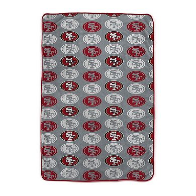 Pegasus San Francisco 49ers 66" x 95" Oversized Logo Roll Ultra Cozy Blanket