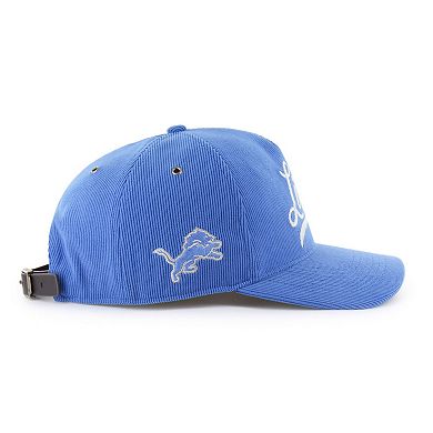 Men's '47 Blue Detroit Lions Golden Age Corduroy Hitch Adjustable Hat