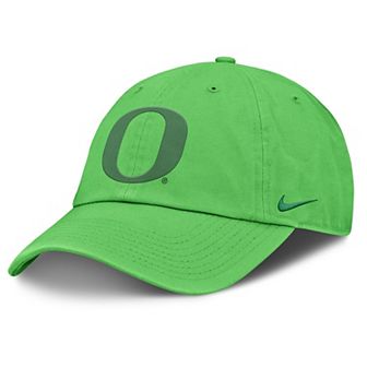 Men's Nike Green Oregon Ducks Club Campus Adjustable Hat