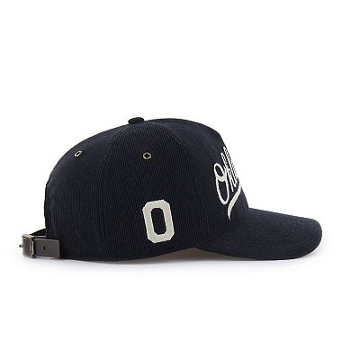 Unisex '47 Black Oklahoma Sooners Collections Golden Age Corduroy Hitch Adjustable Hat