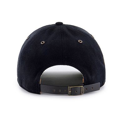 Unisex '47 Black Oklahoma Sooners Collections Golden Age Corduroy Hitch Adjustable Hat