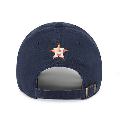 Women's '47 Navy Houston Astros Zoey Clean Up Adjustable Hat