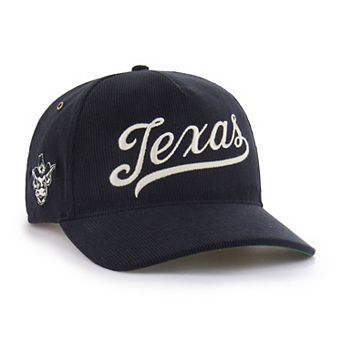 Unisex '47 Black Texas Longhorns Collections Golden Age Corduroy Hitch Adjustable Hat