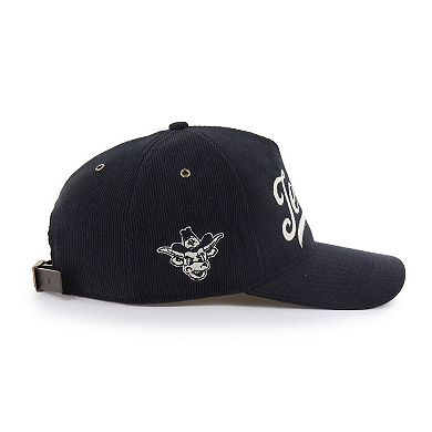 Unisex '47 Black Texas Longhorns Collections Golden Age Corduroy Hitch Adjustable Hat