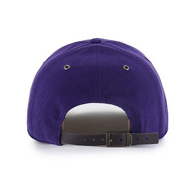 Men's '47 Purple Minnesota Vikings Golden Age Corduroy Hitch Adjustable Hat