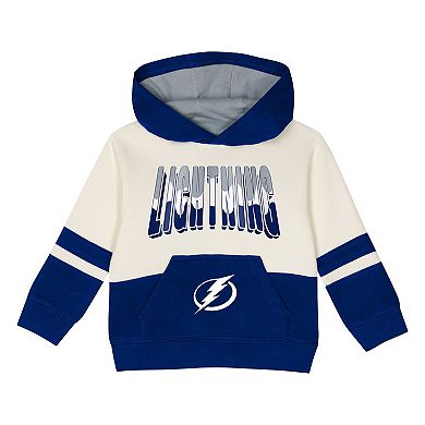Toddler Outerstuff Blue Tampa Bay Lightning Chants and Cheers Fleece Hoodie and Pants Set