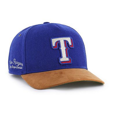 Men's '47 Royal Texas Rangers Gold Age Hitch Adjustable Hat