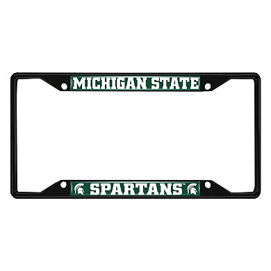 Logo Brands Michigan State Spartans License Plate Frame