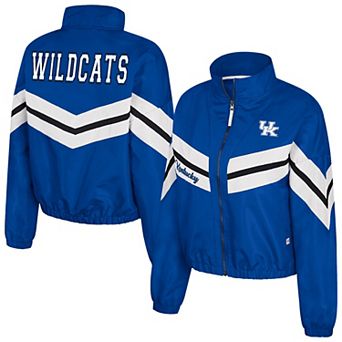Women's Colosseum Royal Kentucky Wildcats Thin Ice Full-Zip Windbreaker