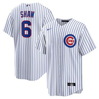 Men's Nike Matt Shaw White Chicago Cubs Home Replica Jersey