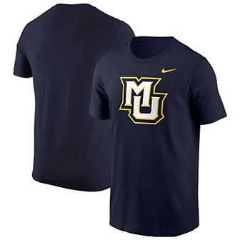 Men's Nike Navy Marquette Golden Eagles Primary Logo T-Shirt