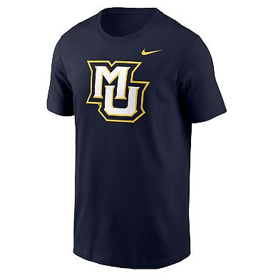 Men's Nike Navy Marquette Golden Eagles Primary Logo T-Shirt