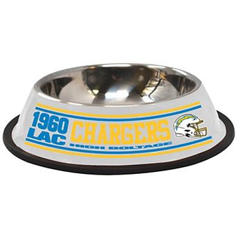 The Memory Company Los Angeles Chargers Stainless Steel Pet Bowl