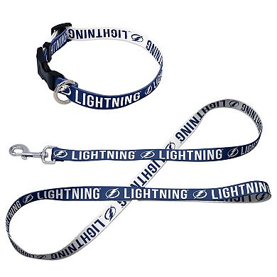 WinCraft Tampa Bay Lightning Pet Leash and Collar Set