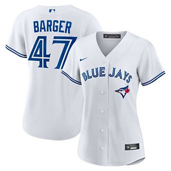 Women's Nike Addison Barger White Toronto Blue Jays Home Replica Jersey