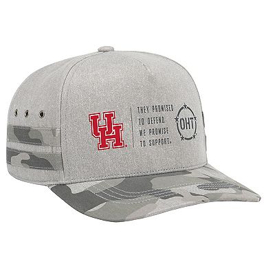 Unisex Colosseum Gray Houston Cougars OHT Squad Podium Adjustable Hat