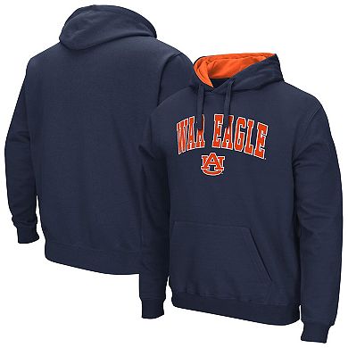 Men's Colosseum Navy Auburn Tigers Rally Cry Fleece Hoodie