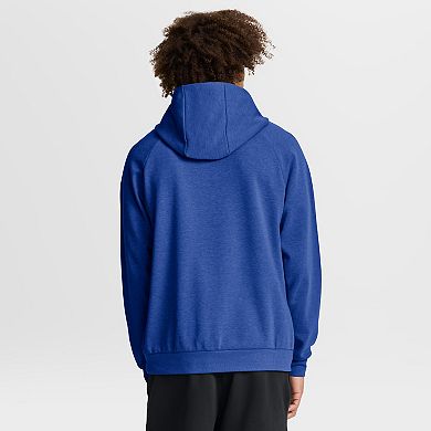 Men's Nike Royal Duke Blue Devils 2025 Courtside Basketball Practice Raglan Dri-FIT Hoodie