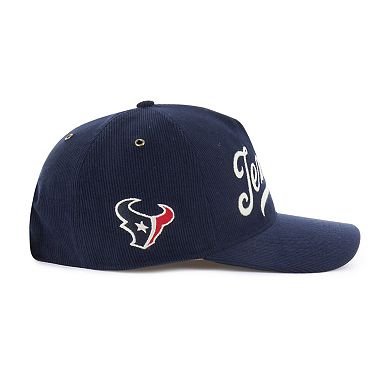 Men's '47 Navy Houston Texans Golden Age Corduroy Hitch Adjustable Hat